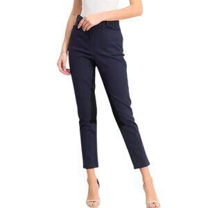 NEW Katie Sturino x Stitch Fix "Pippa" Stretch Riding Pant w/ Faux Suede…